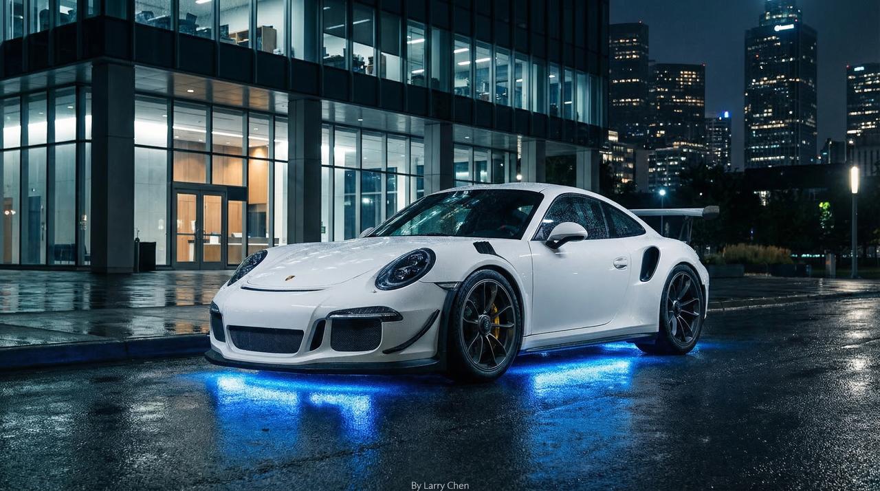 麻豆传媒保时捷夜间改装展示视频